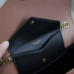 Saint Laurent Loulou Medium In Matelasse Lambskin